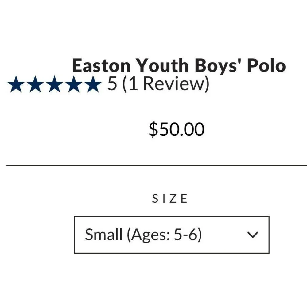 NWT GARB SS Golf/Polo Shirt Easton Orange/Blue Stripe -Size 5-6